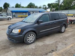 Salvage cars for sale at Wichita, KS auction: 2014 Chrysler Town & Country Touring