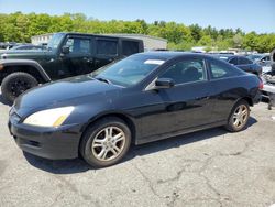 Salvage cars for sale at Exeter, RI auction: 2007 Honda Accord EX