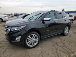 Salvage cars for sale at Woodhaven, MI auction: 2019 Chevrolet Equinox Premier