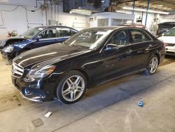 Salvage cars for sale at Wheeling, IL auction: 2014 Mercedes-Benz E 350 4matic