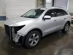 Salvage Cars with No Bids Yet For Sale at auction: 2015 Acura MDX