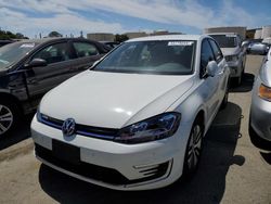 Volkswagen salvage cars for sale: 2019 Volkswagen E-GOLF SEL Premium