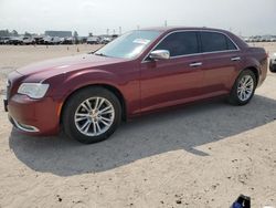 Salvage cars for sale at Houston, TX auction: 2016 Chrysler 300C