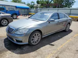 Salvage cars for sale at Wichita, KS auction: 2013 Mercedes-Benz S 550