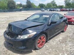 Salvage cars for sale from Copart Madisonville, TN: 2009 Honda Accord EXL