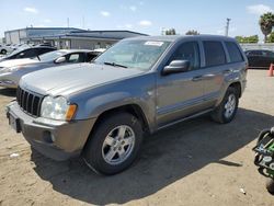 Salvage cars for sale at San Diego, CA auction: 2007 Jeep Grand Cherokee Laredo