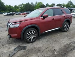 Salvage cars for sale at Madisonville, TN auction: 2023 Nissan Pathfinder Platinum