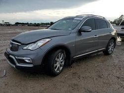Salvage cars for sale at Houston, TX auction: 2017 Infiniti QX50