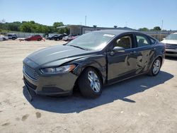 Ford salvage cars for sale: 2015 Ford Fusion SE