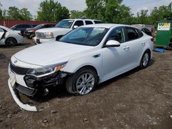 Salvage cars for sale at Baltimore, MD auction: 2016 KIA Optima LX