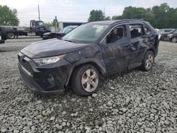 Salvage cars for sale from Copart Mebane, NC: 2020 Toyota Rav4 XLE