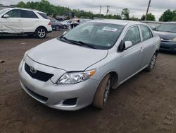 Salvage cars for sale from Copart Hillsborough, NJ: 2009 Toyota Corolla Base