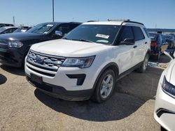 Buy Salvage Cars For Sale now at auction: 2018 Ford Explorer