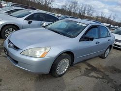 Salvage cars for sale from Copart Marlboro, NY: 2004 Honda Accord DX