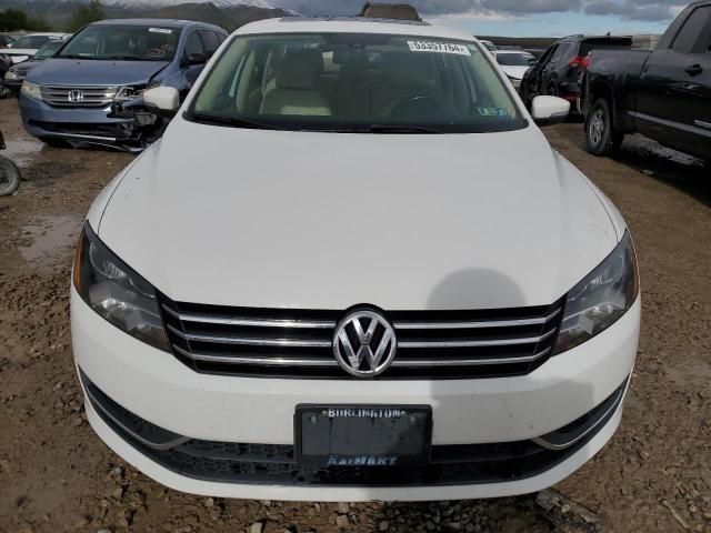 2013 Volkswagen Passat SE