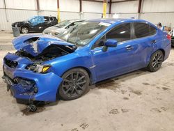 Salvage cars for sale at Pennsburg, PA auction: 2018 Subaru WRX Limited