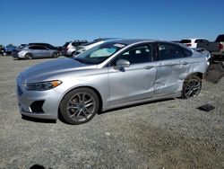 Ford Fusion sel salvage cars for sale: 2019 Ford Fusion SEL