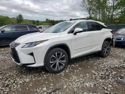Salvage cars for sale from Copart Candia, NH: 2017 Lexus RX 350 Base