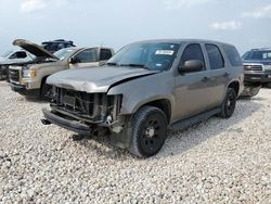 Salvage cars for sale at Temple, TX auction: 2012 Chevrolet Tahoe Police