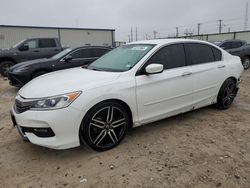 Salvage cars for sale from Copart Haslet, TX: 2017 Honda Accord Sport Special Edition