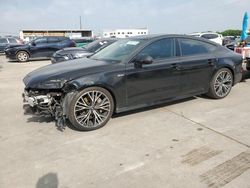 Salvage cars for sale at Grand Prairie, TX auction: 2016 Audi A7 Premium Plus