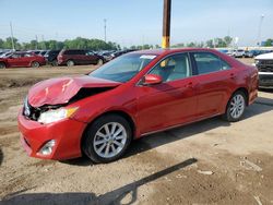Salvage cars for sale at Woodhaven, MI auction: 2012 Toyota Camry Base
