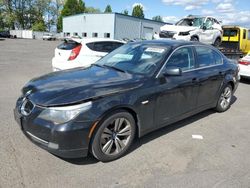 BMW 528 I Vehiculos salvage en venta: 2010 BMW 528 I