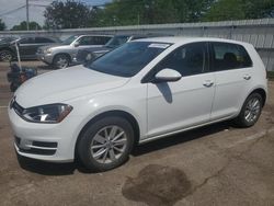 Salvage cars for sale at Moraine, OH auction: 2017 Volkswagen Golf S