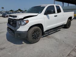 Salvage cars for sale at Corpus Christi, TX auction: 2020 Toyota Tundra Double Cab SR/SR5