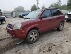 Salvage cars for sale at Midway, FL auction: 2007 Hyundai Tucson GLS