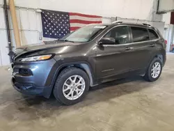 Salvage cars for sale at Avon, MN auction: 2017 Jeep Cherokee Latitude