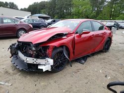 Salvage cars for sale at Seaford, DE auction: 2023 Lexus IS 500 F Sport