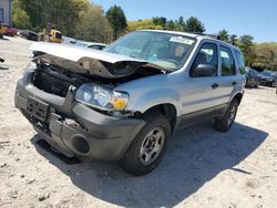 Salvage cars for sale from Copart Mendon, MA: 2007 Ford Escape XLS