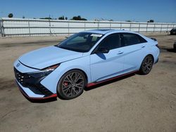 Salvage cars for sale from Copart Bakersfield, CA: 2022 Hyundai Elantra N