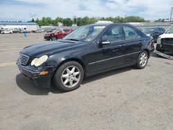 Salvage cars for sale from Copart Pennsburg, PA: 2004 Mercedes-Benz C 320 4matic