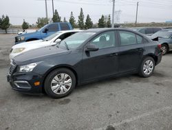 Salvage cars for sale at Rancho Cucamonga, CA auction: 2016 Chevrolet Cruze Limited LS