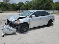 Salvage cars for sale at Fort Pierce, FL auction: 2013 Nissan Sentra S