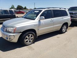 Salvage cars for sale at Nampa, ID auction: 2003 Toyota Highlander Limited