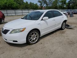 Toyota Camry Hybrid salvage cars for sale: 2009 Toyota Camry Hybrid