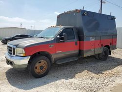 Salvage trucks for sale at Temple, TX auction: 2003 Ford F550 Super Duty