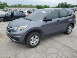Salvage cars for sale at Fort Wayne, IN auction: 2015 Honda CR-V LX