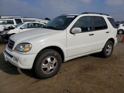 Salvage cars for sale at San Diego, CA auction: 2004 Mercedes-Benz ML 350