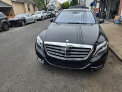Mercedes-Benz s-Class salvage cars for sale: 2015 Mercedes-Benz S 550 4matic