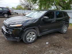 Jeep salvage cars for sale: 2017 Jeep Cherokee Sport