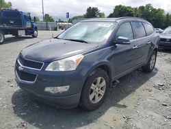 Salvage cars for sale at Mebane, NC auction: 2011 Chevrolet Traverse LT