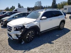 Salvage cars for sale from Copart Graham, WA: 2022 Mercedes-Benz GLB 250 4matic