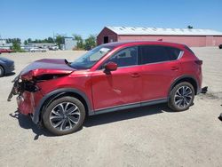 Salvage cars for sale from Copart London, ON: 2023 Mazda CX-5 Premium
