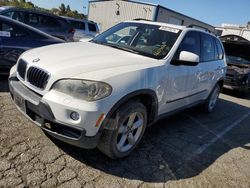 Salvage cars for sale at Vallejo, CA auction: 2008 BMW X5 3.0I