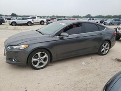 Salvage cars for sale at San Antonio, TX auction: 2015 Ford Fusion SE