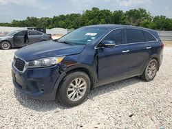 Salvage cars for sale at New Braunfels, TX auction: 2019 KIA Sorento L